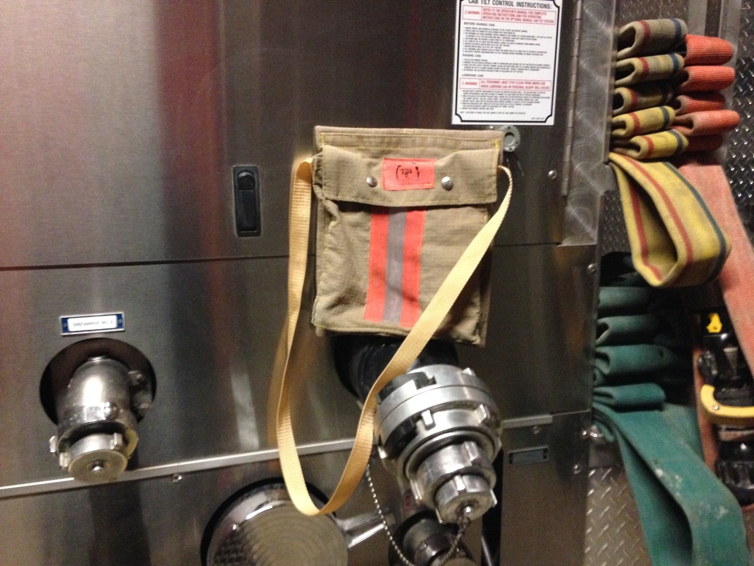 Recycled Turnout Gear "Over-The-Shoulder" Bag